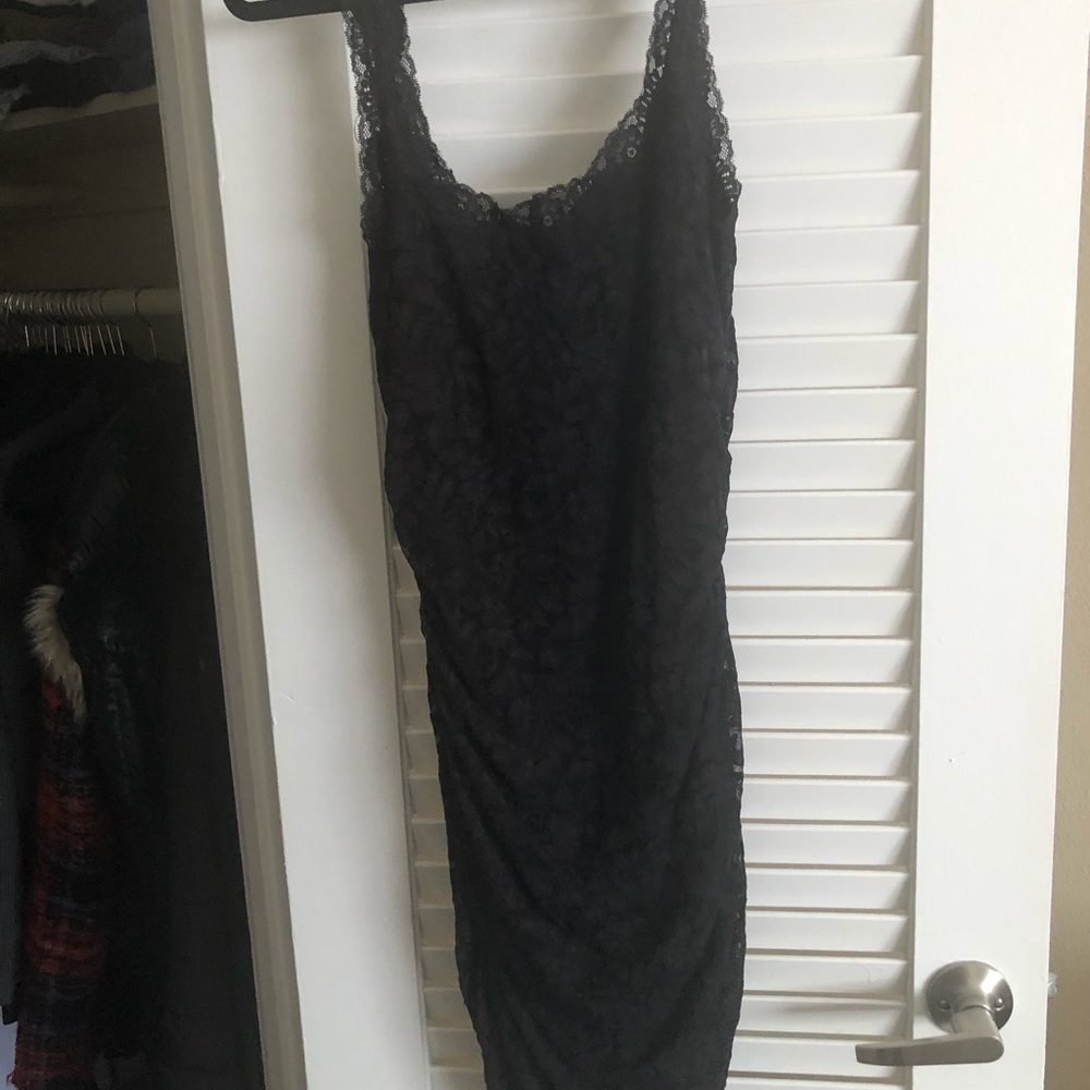Sexy fitted lace dress